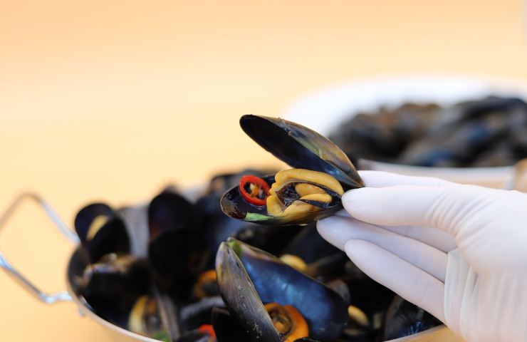 Cozze in pentola