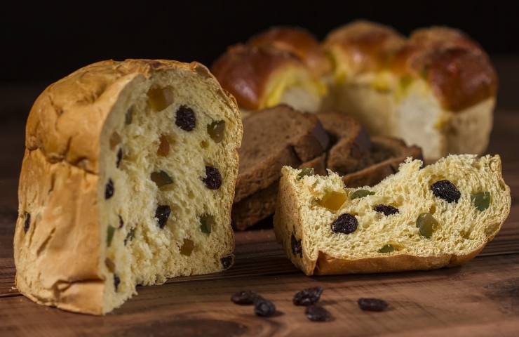 Panettone con canditi