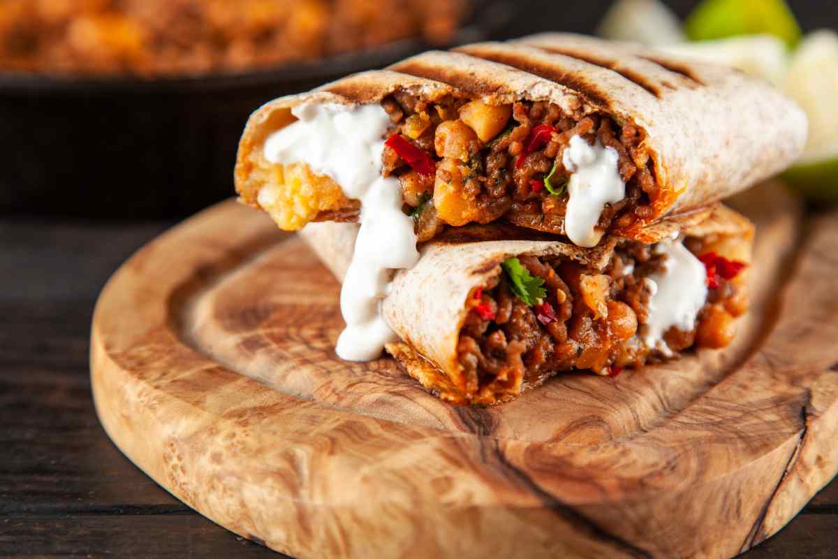 ricetta per il Burrito