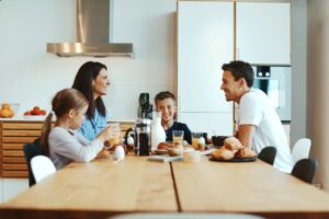 Colazione in famiglia