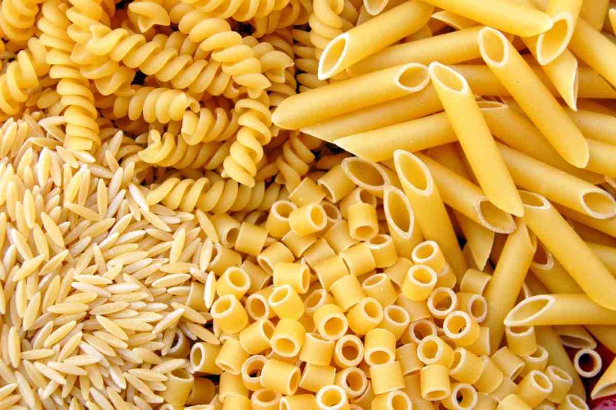 Sfondo di pasta