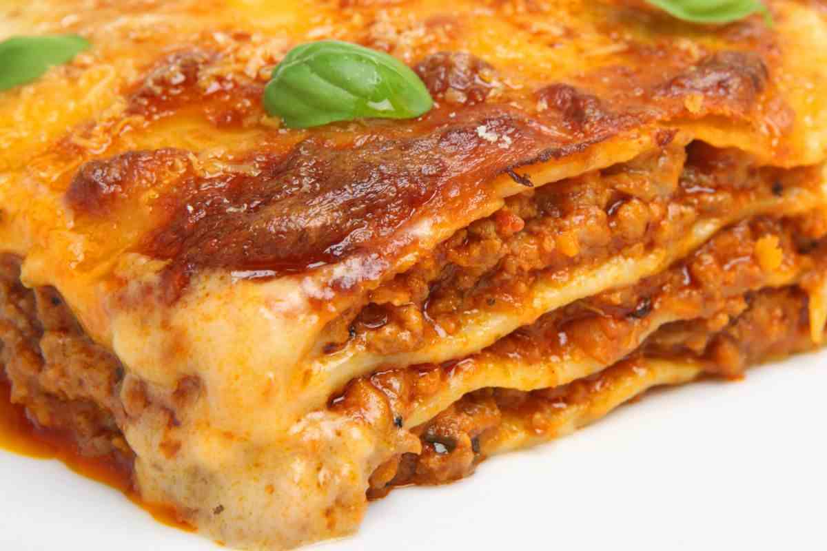 lasagne ragù salsiccia