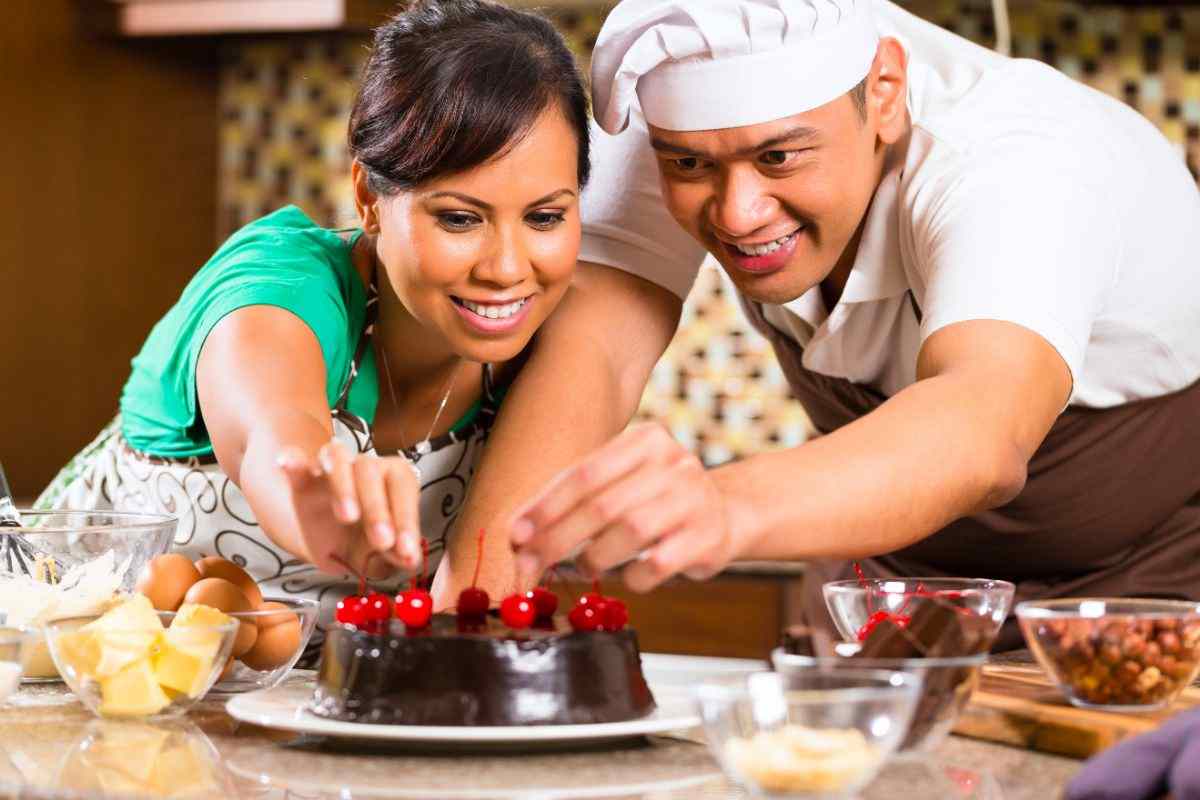 preparare torta al cioccolato