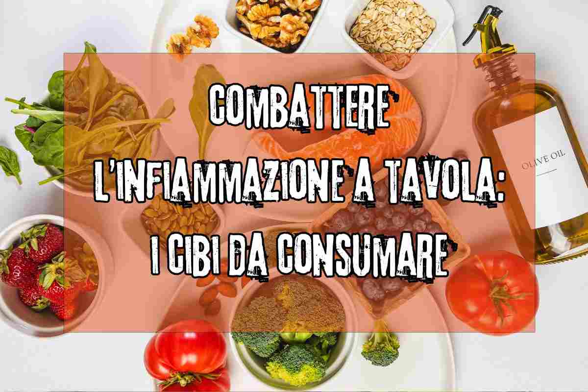 Alimenti salutari disposti sulla tavola