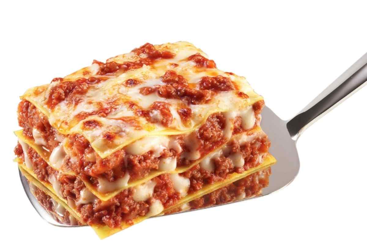 Lasagna da servire